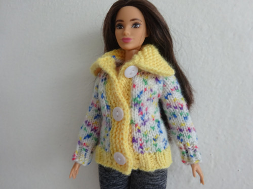 Svetr pro Barbie baculka — foto 4