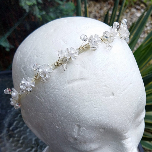 Wedding Sakura Crystals Collection ... čelenka — foto 4