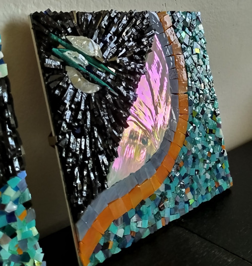 MOZAIKA - iridescent sklo — foto 5