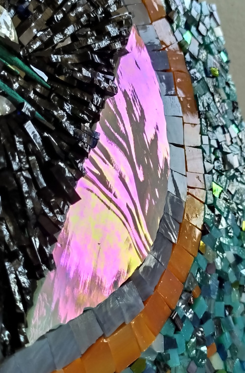 MOZAIKA - iridescent sklo — foto 6