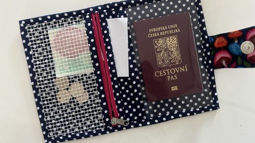 Cestovní organizér - veselé houbičky — foto 2