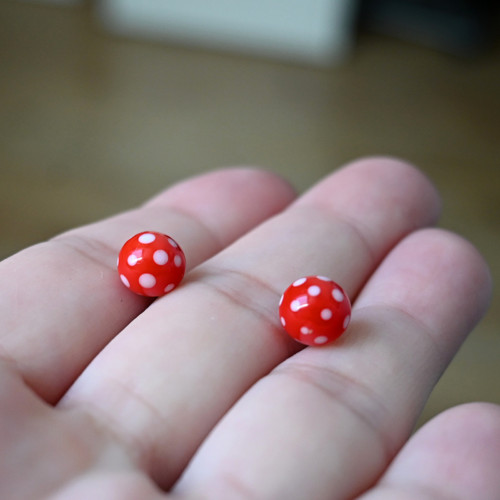 Náušnice Puntíci — foto 4
