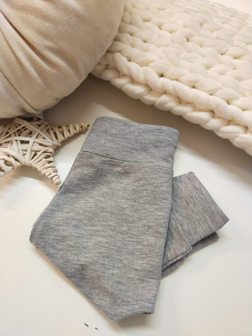 Dětské tepláky baggy šedé 6-9m — foto 4