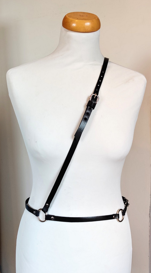Elegantní kožený Harness "Delicate Grace" — foto 3