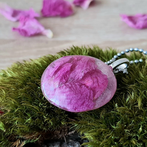 Náhrdelník "Pivoňka" — foto 6