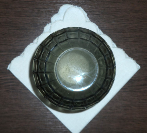 Skleněná VÁZA, plastický ornament — foto 4