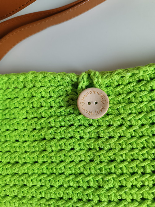 Zelená crossbody kabelka — foto 3