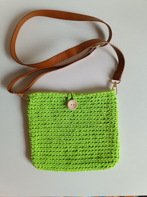 Zelená crossbody kabelka — foto 2