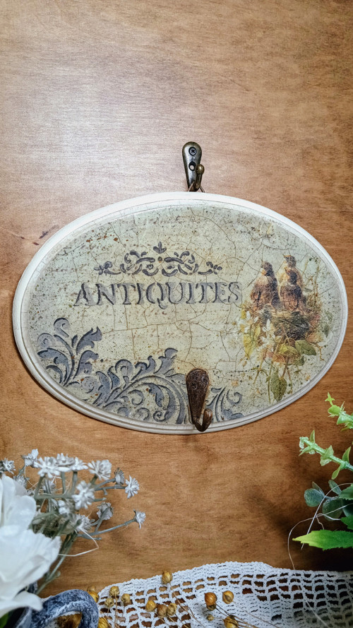 "Ptáčci antiquites " věšáček — foto 4