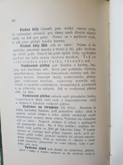 Praní a úprava domácího prádla 1905 — foto 4
