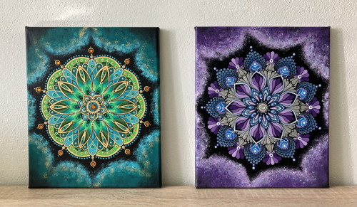 Smaragdová mandala — foto 2