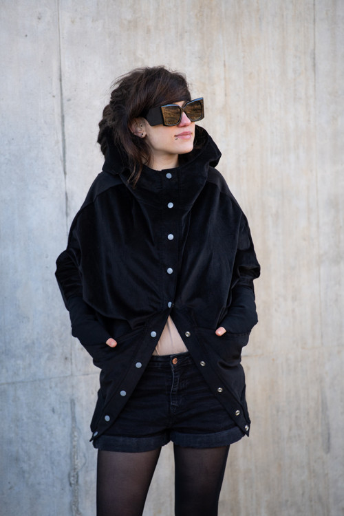 Cardigan CORDUROY schw — foto 6