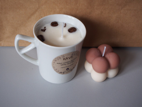 Kávová sada s bubble candle — foto 2