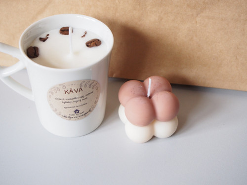 Kávová sada s bubble candle — foto 3
