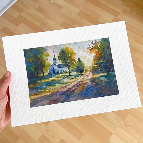 Art print Kostelík A4 P0018 — foto 2