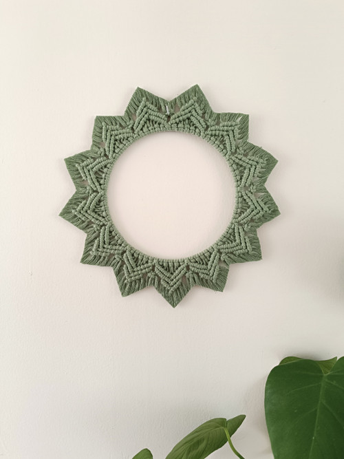 Mandala v barvě divoká máta — foto 3