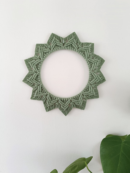 Mandala v barvě divoká máta — foto 5