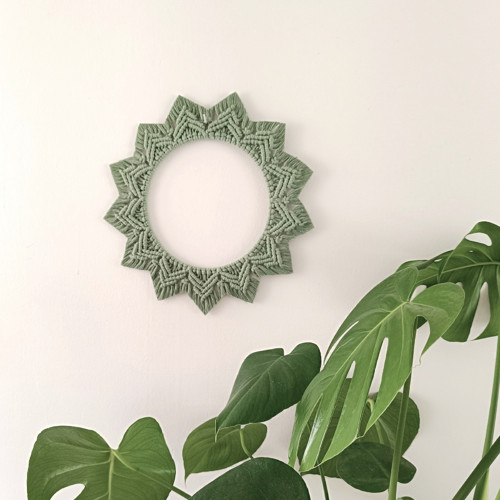 Mandala v barvě divoká máta — foto 4