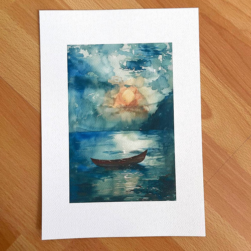 Art print Loďka A4 P0018 — foto 2