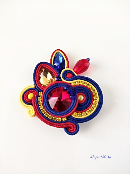 Dobromila soutache/ sutaš brož — foto 2
