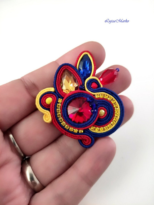 Dobromila soutache/ sutaš brož — foto 3