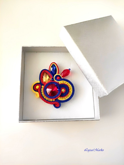 Dobromila soutache/ sutaš brož — foto 5