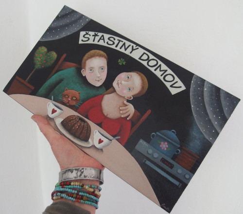 Domácí štěstí ( 35x20 cm) — foto 3