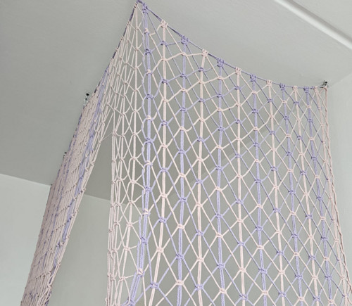 Dekorativní BOHO MACRAME síť — foto 4