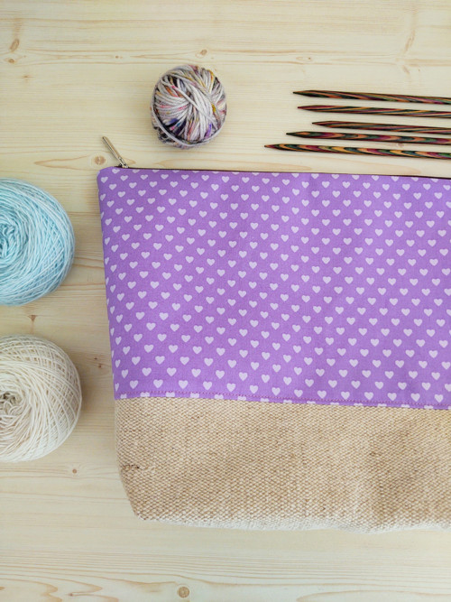 PROJECT BAG: Lila srdíčka .. velká — foto 4