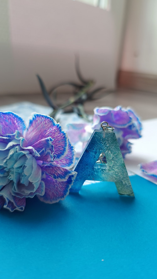 Letter "A" Blue Green Petri — foto 3