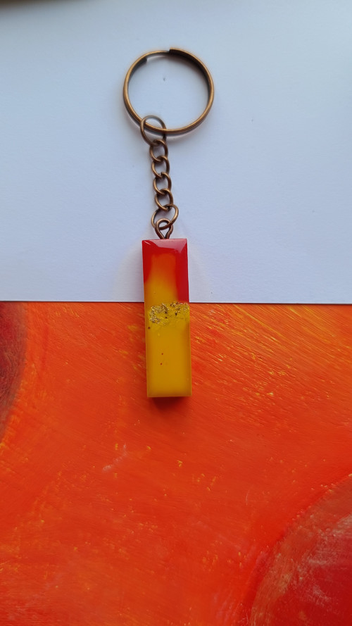 Letter "I" Red Yellow — foto 2