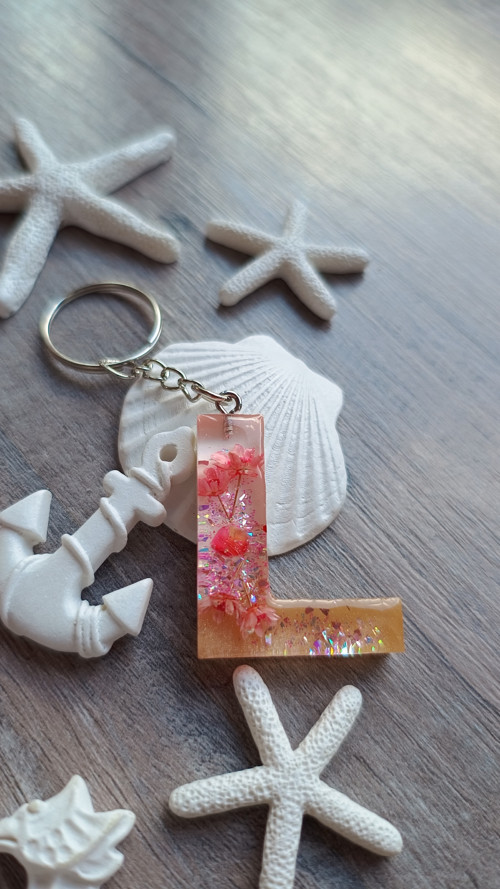 Letter "L" Flower Pink — foto 4