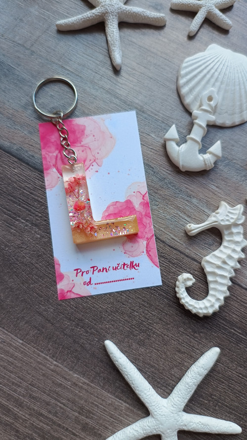 Letter "L" Flower Pink — foto 2