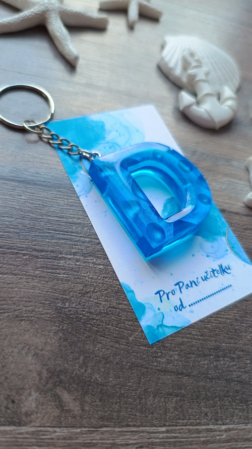Letter "D" Blue Bubble — foto 4