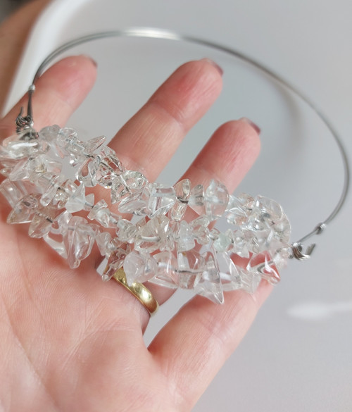 Náhrdelník s křišťály — foto 2