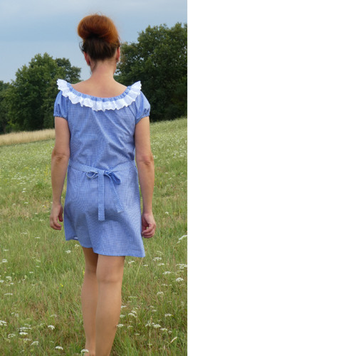 Šaty kocočkové s madeirou — foto 3
