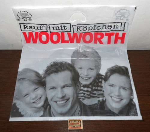 Originál reklamní igelitová TAŠKA • Woolworth — foto 2