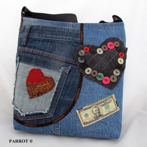 Love Jeans Bag * Parrot® — foto 2