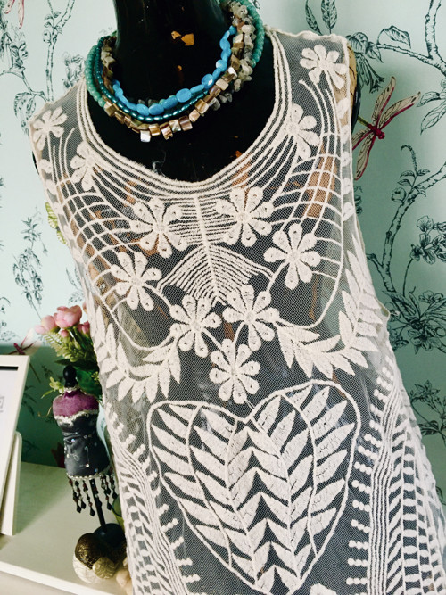 Top boho krajka — foto 2