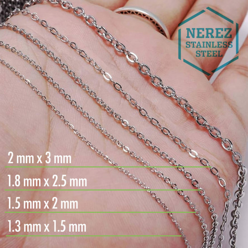 Řetízek 2x2.5mm / OCEL původní > 1m — foto 3
