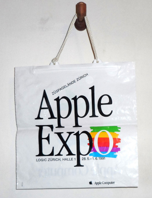 Originál igelitová TAŠKA • Apple Expo 1991 — foto 3