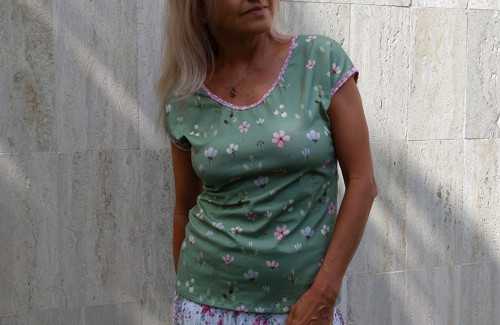Romantické tričko vel. M — foto 3