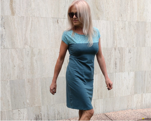 Letní puntíkaté šaty — foto 3