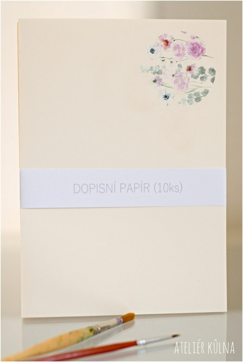 Dopisní papír *Pohlazení* (10ks) — foto 2