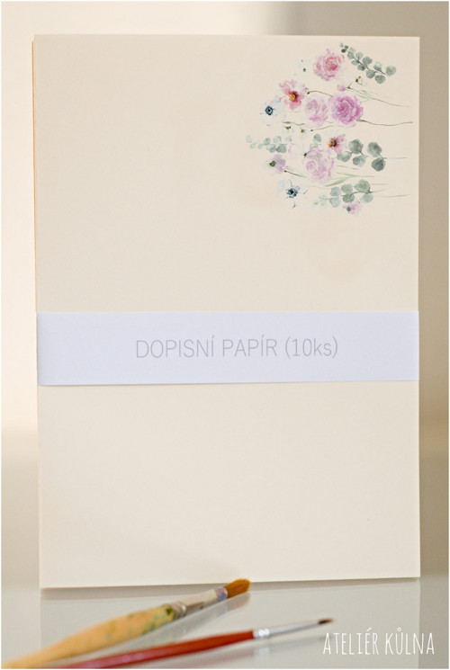 Dopisní papír *Pohlazení* (10ks) — foto 2