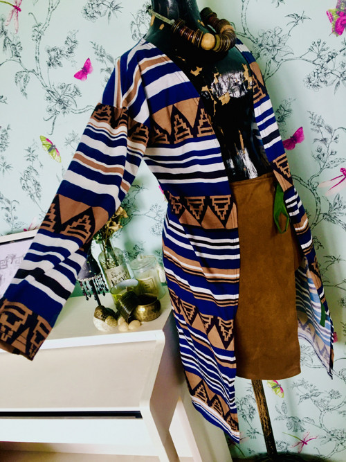 Kardigan etno boho nomádský — foto 2