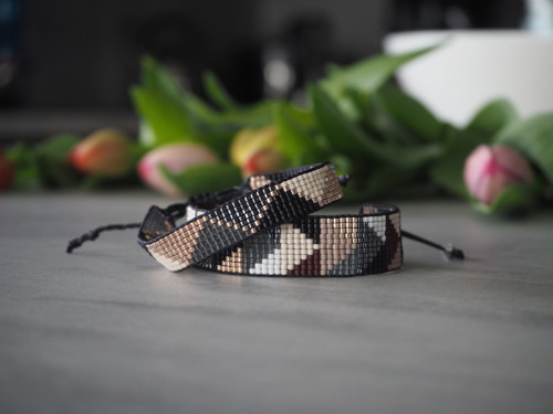Miyuki tkaný náramek "Refined II" — foto 3