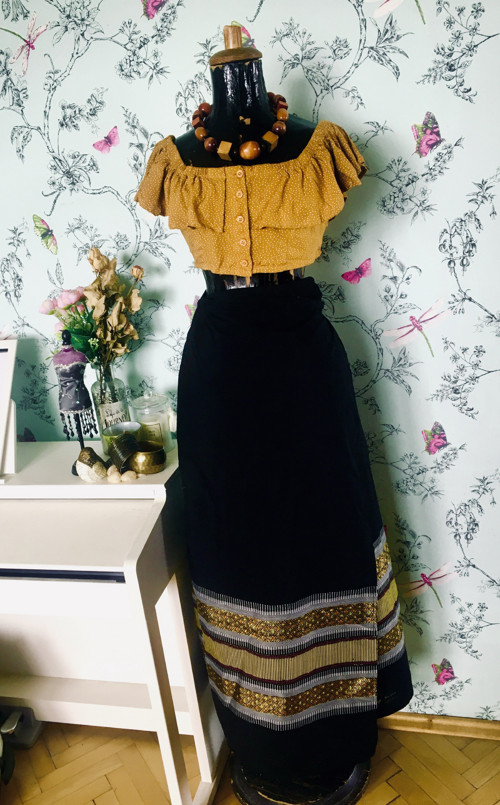 Sukně boho etno zavinovací — foto 5