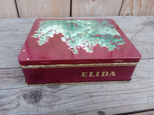Plechová krabička od mýdel ELIDA — foto 4
