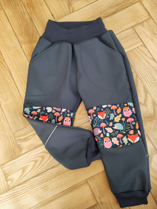 Softshellové kalhoty s FLEECEM — foto 3